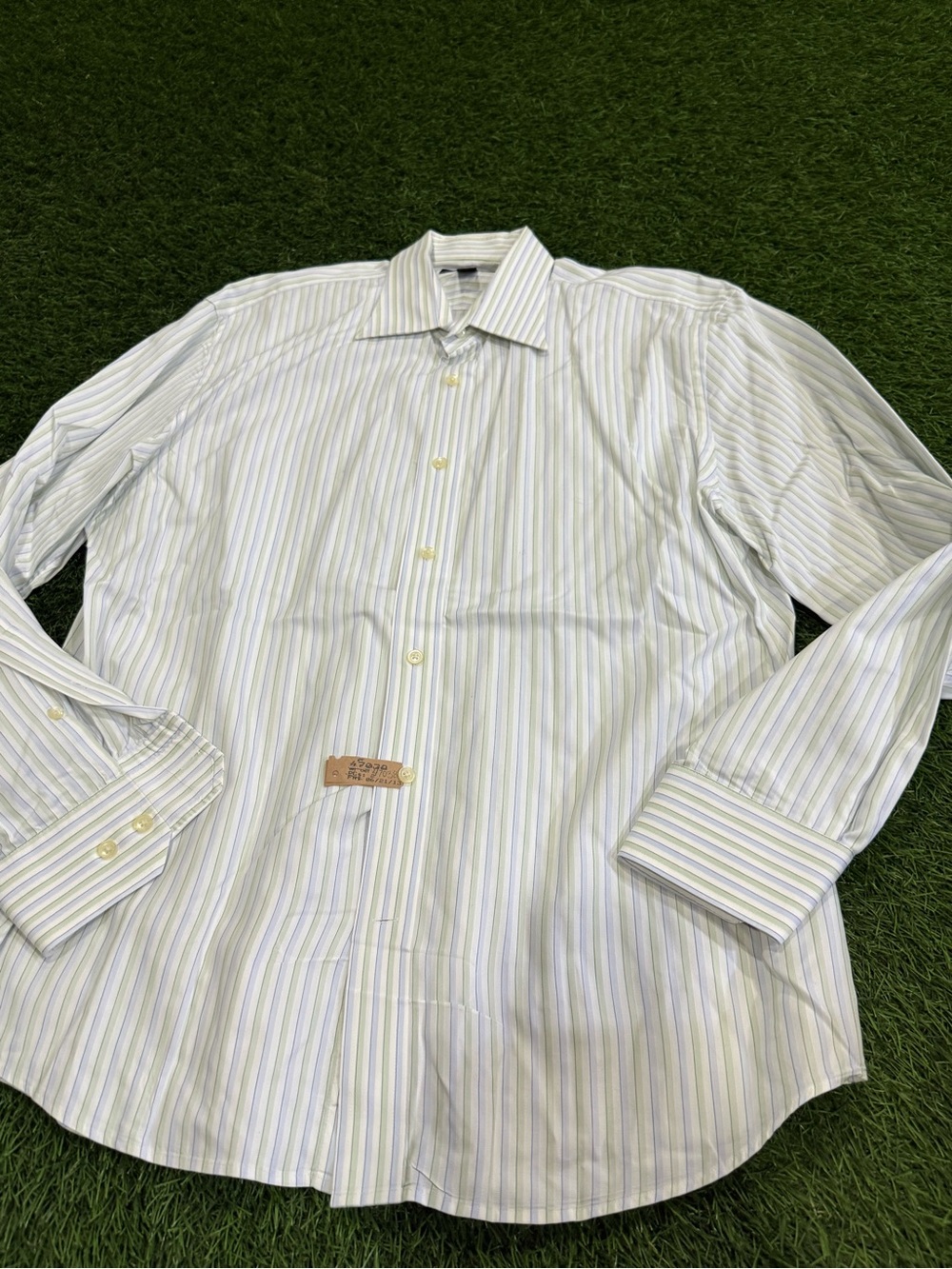 Express Design Studios Long Sleeve Button Down Dress Shirt